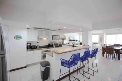 Una cocina o zona de cocina en Quintas del Mar II