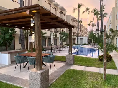 Piscina en o cerca de Depa en Cerritos OCEANNA 423 AB - Frente Acceso a Playa