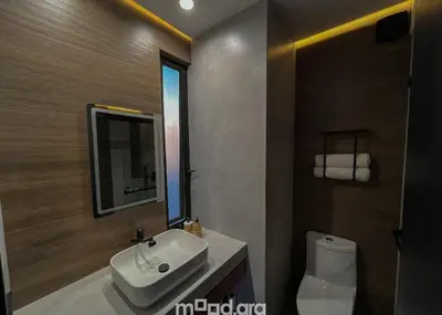Un baño de Suite de lujo confortable