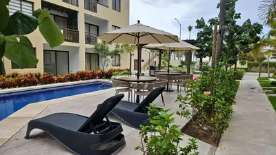 Piscina en o cerca de Mazatlan Executive Apartment