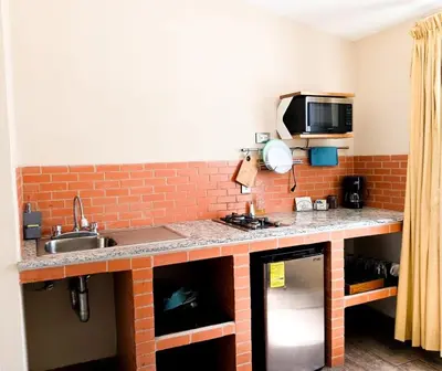 Una cocina o zona de cocina en Estancia luxury central, Paseo Durango