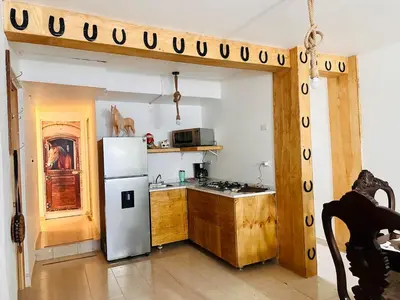 Una cocina o zona de cocina en La herradura norteña