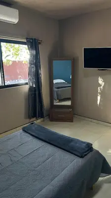 Cama o camas de una habitación en Casa Marlin