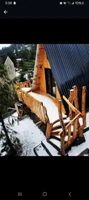 Plano de Black Birds Cabins Creel