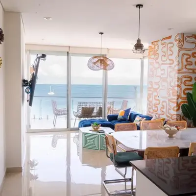 Departamento exclusivo en Mazatlan con alberca y vistas a la playa
