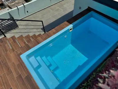 Piscina en o cerca de Apartment Close to the Beach with Pool