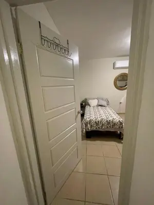 Cama o camas de una habitación en Departamento en Hermosillo