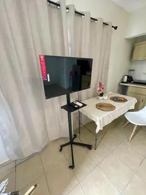 Una televisión o centro de entretenimiento en Departamento en Hermosillo
