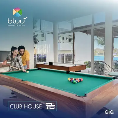 Mesa de billar en Bluu Habitat Lagoons En Mazatlan DEPARTAMENTO
