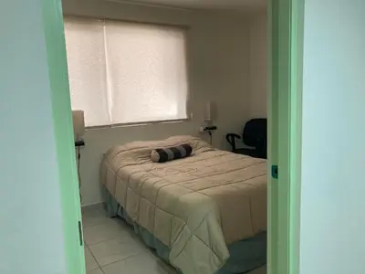 Cama o camas de una habitación en Luxurious Minimalist Apartment in Mazatlns Historic Center