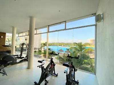 Gimnasio o instalaciones de fitness de Residencial Bluú Habitat Lagoon 3
