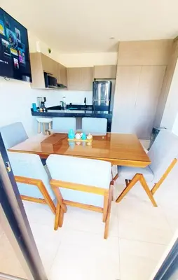 Una cocina o zona de cocina en Marina Cerritos de Lujo - Azul Cielo - 5 Albercas