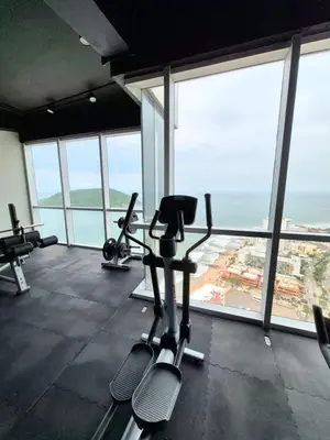Gimnasio o instalaciones de fitness de Eleve Tower Atardeceres de Ensueño Playa Alberca