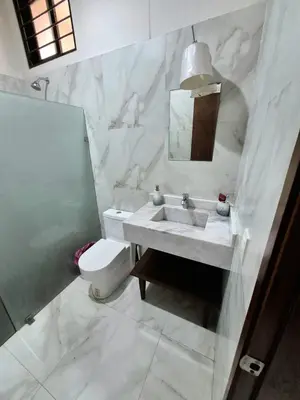 Un baño de Residencial Constanza Azul Pacifico 1 Min Malecón y Playa