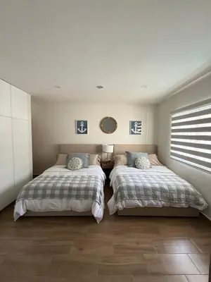 Cama o camas de una habitación en Casa al Mare