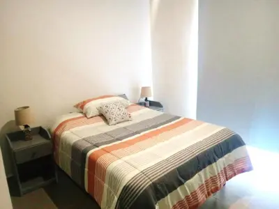 Cama o camas de una habitación en Coto Mareta #2 Brisa Azul Alberca 1 Min Playa