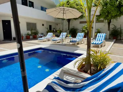 Piscina en o cerca de Suite en el corazón de la Zona Dorada
