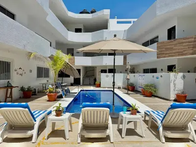 Piscina en o cerca de Suite en el corazón de la Zona Dorada