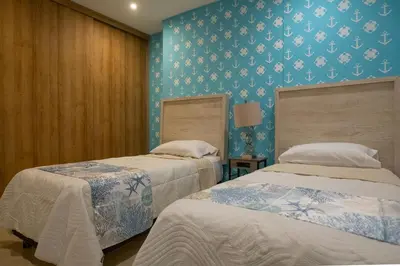 Cama o camas de una habitación en Starfish Apartment