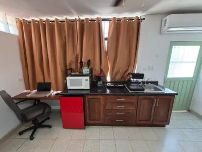 Una cocina o zona de cocina en Departamento en Centro Histórico HMO