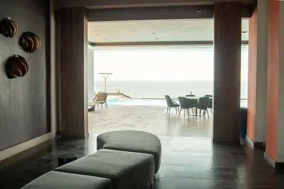 Zona de estar de Sunrise & View