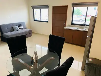 Una cocina o zona de cocina en Atlántico departamento