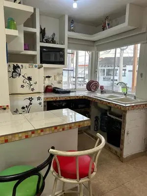 Una cocina o zona de cocina en Departamento 3 tecalai San Carlos, Sonora