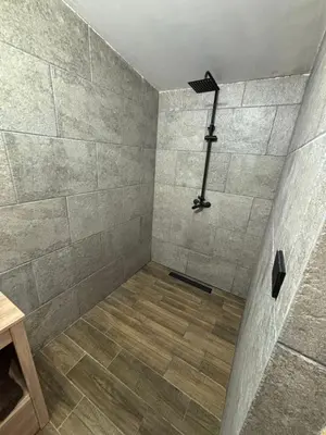 Un baño de Cabañas La Esperanza