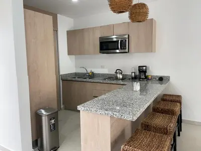 Una cocina o zona de cocina en Condominio 406 Oceanna Mila