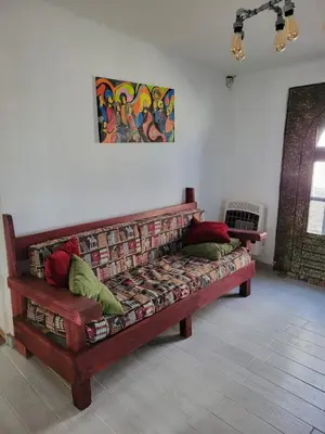 Zona de estar de El DepaColonia Granjas on the Upper Floor