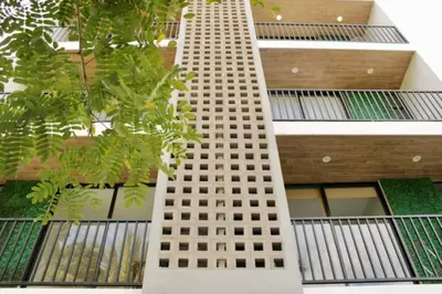 Edificio en el que se encuentra el apartamento