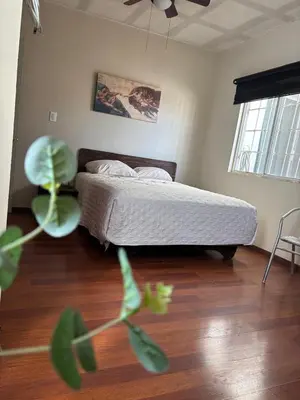 Cama o camas de una habitación en habitacion Cerezo
