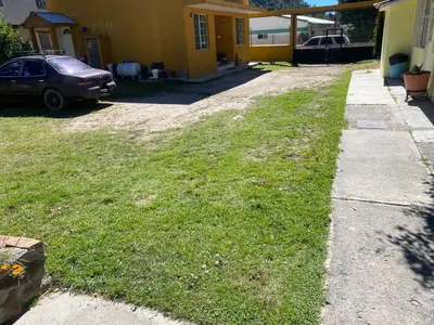 Jardín al aire libre en Casa Elia