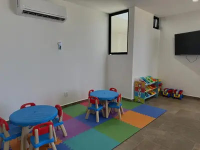 Club infantil en Depa en Cerritos cerca de la Playa con Grandes Amenidades