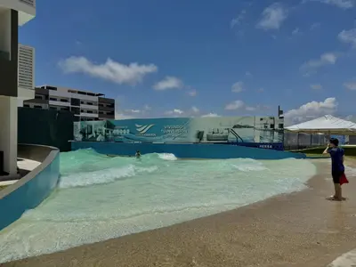 Piscina en o cerca de Depa en Cerritos cerca de la Playa con Grandes Amenidades