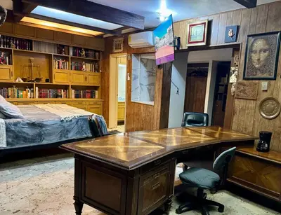 Cama o camas de una habitación en SUITE 0, Centro de Cuauhtémoc Chihuahua