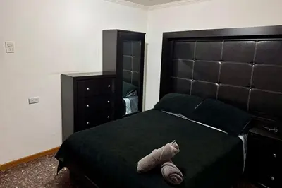 Cama o camas de una habitación en SUITE 6, Centro de Cuauhtémoc Chihuahua