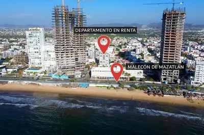 Plano de Lindo departamento en playa