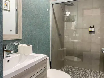Plano de Loft for 4 people with pool