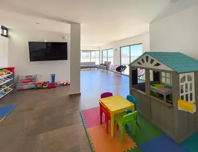 Plano de Loft for 4 people with pool