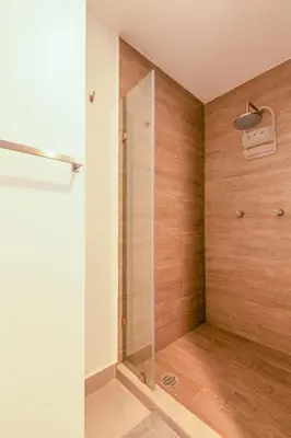 Plano de Apartment for 6 on the first floor with pool