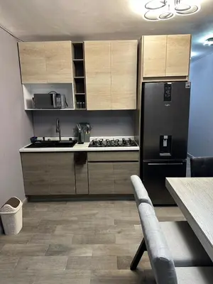 Una cocina o zona de cocina en Depa nuevo y equipado en Saltillo 2 recámaras
