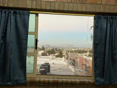 Vista general de Saltillo o vista desde el apartamento