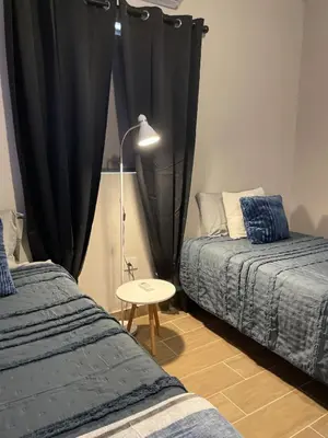 Cama o camas de una habitación en LiV109 Norte Depa 8 Cd Obregon