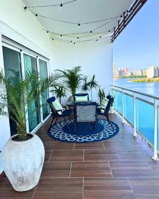 Piscina en o cerca de Marina Mazatlán Getaway, Terraza & Comodidad