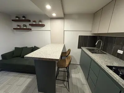 Una cocina o zona de cocina en Executive Dept