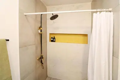 Un baño de Departamento en centro histórico de Mazatlán