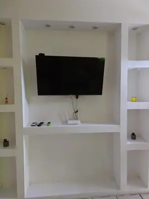 Una televisión o centro de entretenimiento en Alojamiento Céntrico con todas las comodidades