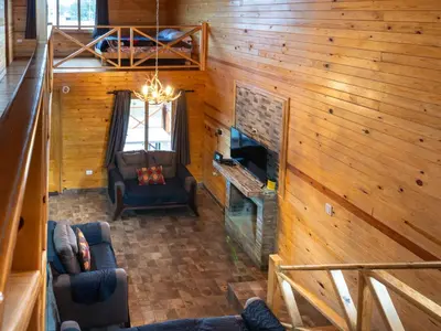 Plano de Spacious Villa for 16 Guests Just 5 Minutes from the Park