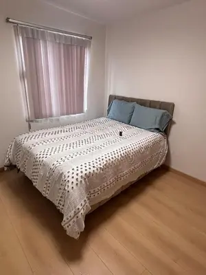 Cama o camas de una habitación en Residencia Flores